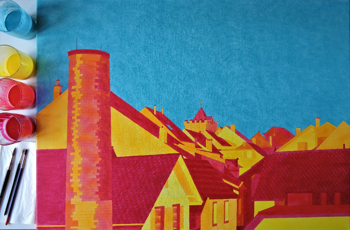 Fredi Leder, Dachlandschaft